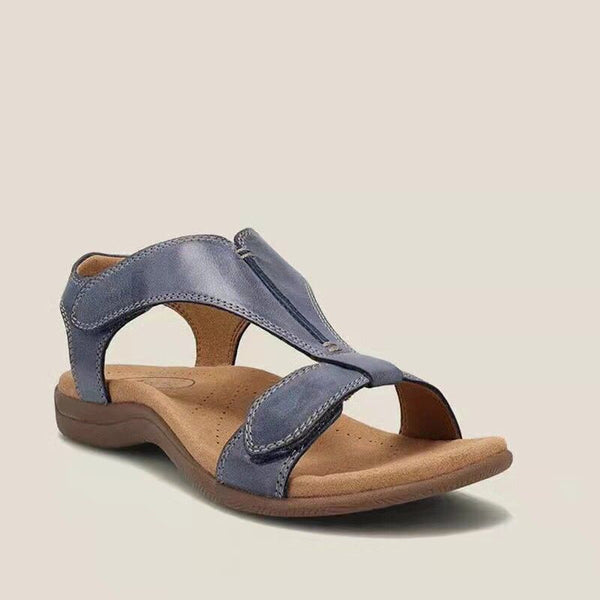 Women Thick-soled Wedge Heel Velcro Buckle Sandals Shoes