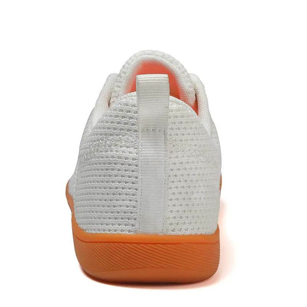 Nuevos zapatos de los pies anchos zapatos descalzos de superficie tejida volador