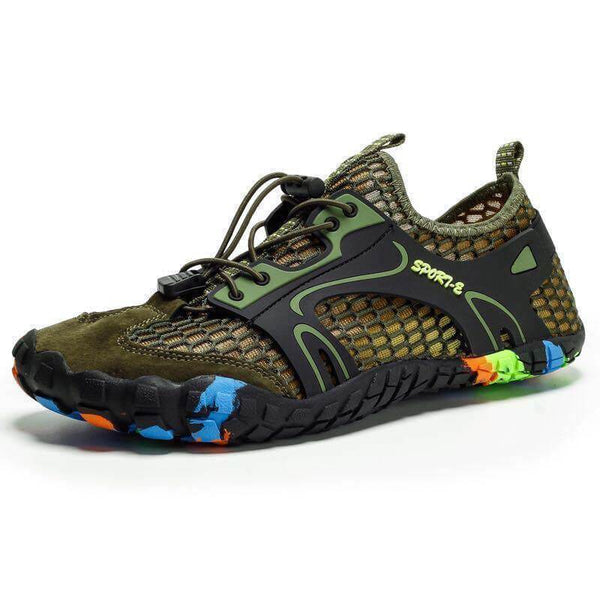 Zapatos descalzos para hombres de Kaegreel Slip Slip Resistente de malla resistente a agua de malla suave Wading Zapatos