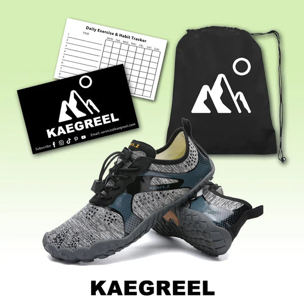 kaegreel barefoot shoes 31436 gray