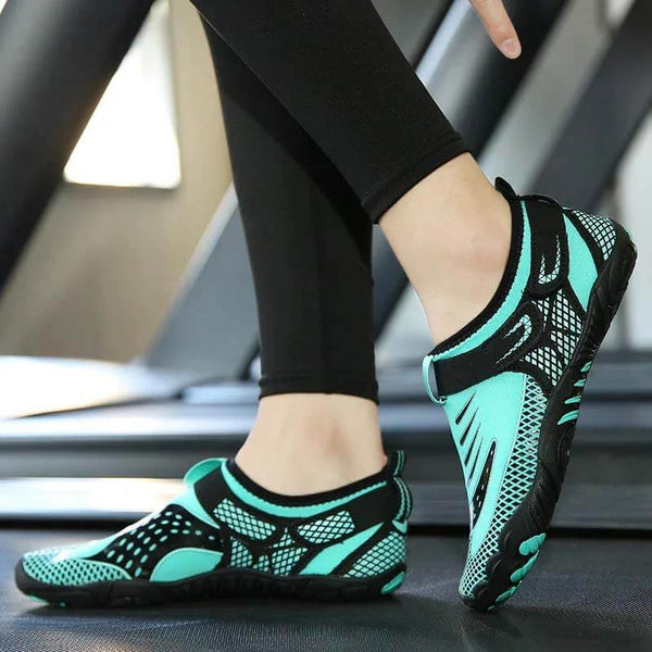 Zapatos de entrenamiento deportivo de fitness sin deslizamiento liviano transpirable descalzo zapatos de senderismo calzado (unisex)