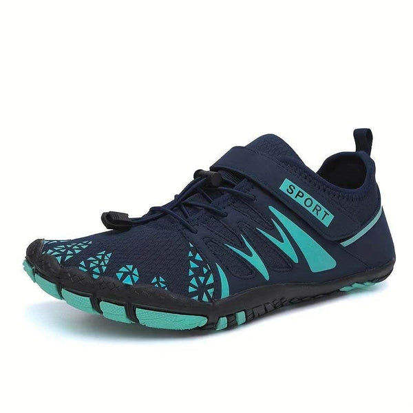 Zapatos descalzos para hombres zapatos de playa resistentes al desgaste sin deslizamiento para hacer ejercicio caminando caminata