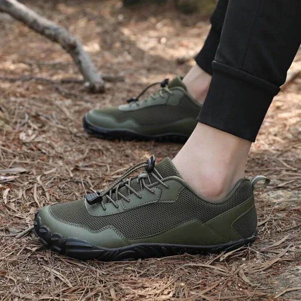 Zapatos de senderismo descalzos para hombres zapatos de escalada al aire libre al aire libre zapatillas de trekking zapatillas no salpicaduras