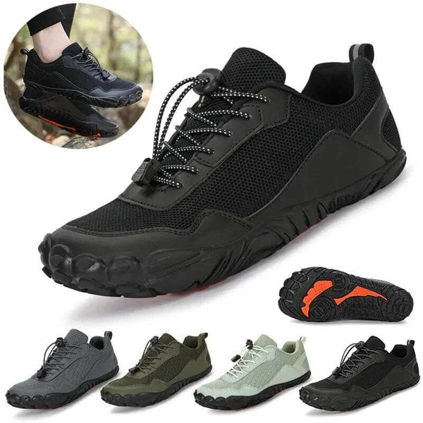 Zapatos de senderismo descalzos para hombres zapatos de escalada al aire libre al aire libre zapatillas de trekking zapatillas no salpicaduras