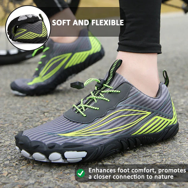 kaegreel barefoot shoes 31481 gray