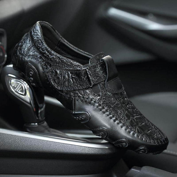 Kaegreel Peas zapatos cuero para hombres cuatro temporadas zapatos casuales pulpo zapatos británicos hechos a mano