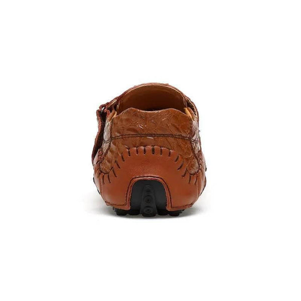 Kaegreel Peas zapatos cuero para hombres cuatro temporadas zapatos casuales pulpo zapatos británicos hechos a mano