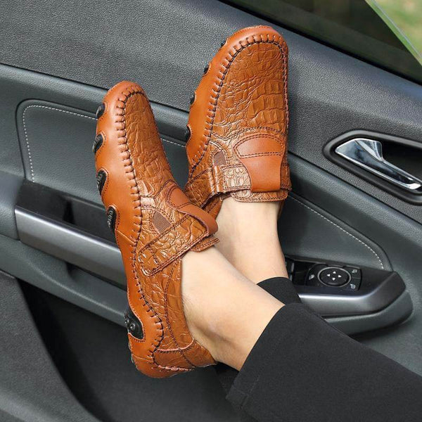 Kaegreel Peas zapatos cuero para hombres cuatro temporadas zapatos casuales pulpo zapatos británicos hechos a mano