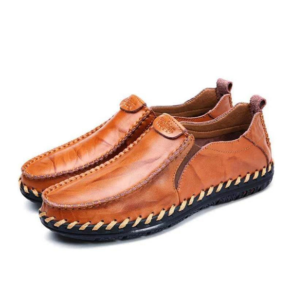 Kaegreel Men's informal New Sets Feet Business British Trend Leather Zapatos