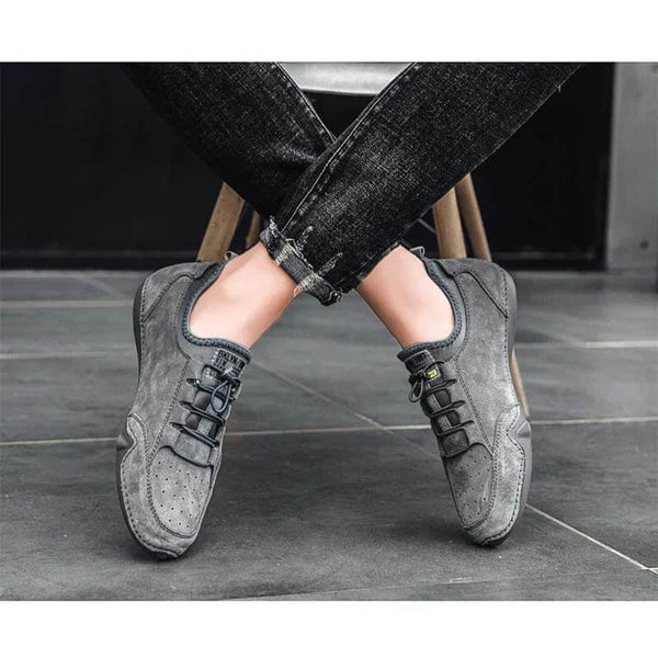 Hombres transpirable casual primavera verano cómodo zapatos de conducción al aire libre zapatillas de deporte