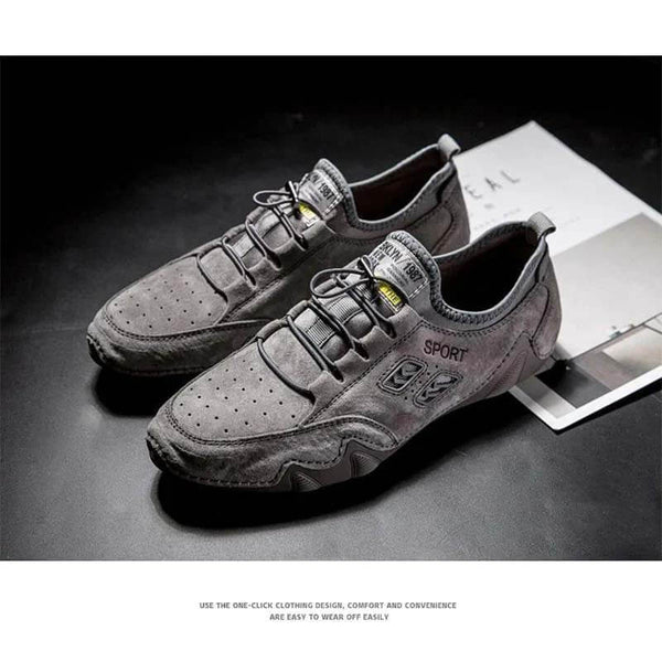 Hombres transpirable casual primavera verano cómodo zapatos de conducción al aire libre zapatillas de deporte