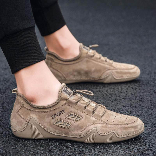 Hombres transpirable casual primavera verano cómodo zapatos de conducción al aire libre zapatillas de deporte