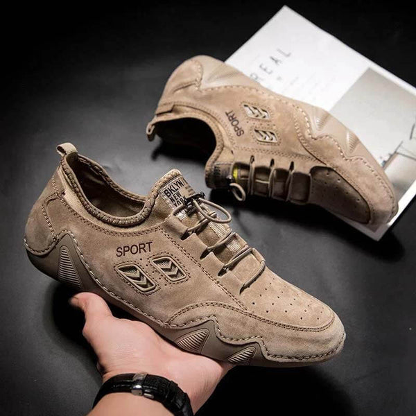 Hombres transpirable casual primavera verano cómodo zapatos de conducción al aire libre zapatillas de deporte