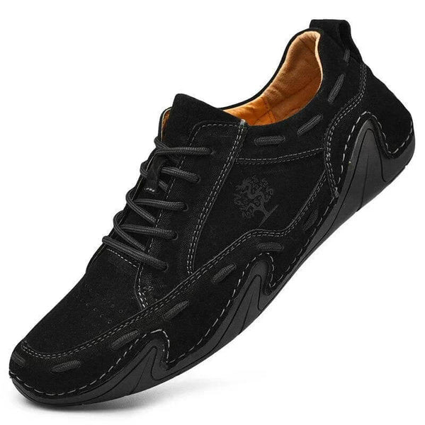 Kaegreel Hombre Hecho a mano Transpirable No Slight Soft Sole Suela de conducción casual