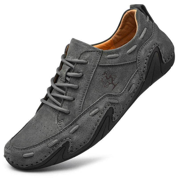 Kaegreel Hombre Hecho a mano Transpirable No Slight Soft Sole Suela de conducción casual