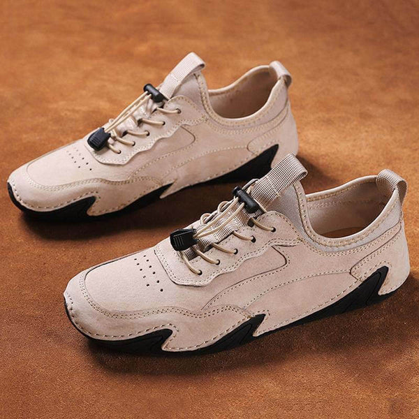 Kaegreel Casual de alta calidad de alta calidad Fashion de cuero de alta calidad Breavables zapatillas de deporte al aire libre