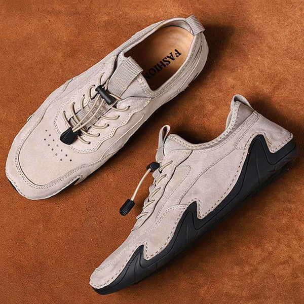 Kaegreel Casual de alta calidad de alta calidad Fashion de cuero de alta calidad Breavables zapatillas de deporte al aire libre