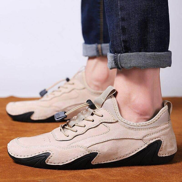 Kaegreel Casual de alta calidad de alta calidad Fashion de cuero de alta calidad Breavables zapatillas de deporte al aire libre