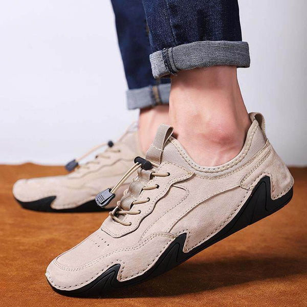 Kaegreel Casual de alta calidad de alta calidad Fashion de cuero de alta calidad Breavables zapatillas de deporte al aire libre