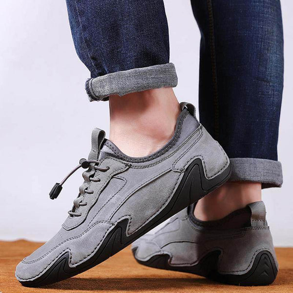 Kaegreel Casual de alta calidad de alta calidad Fashion de cuero de alta calidad Breavables zapatillas de deporte al aire libre