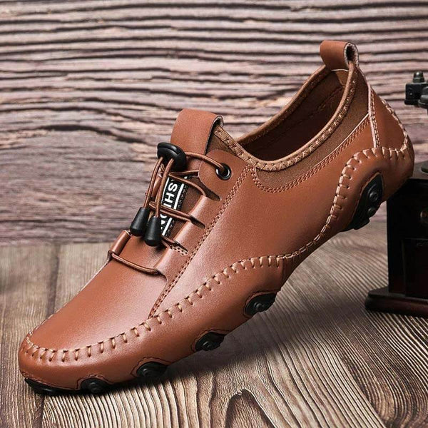 Kaegerel zapatos de cuero hechos a mano para hombres