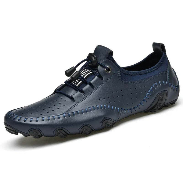Kaegreel Hombre Hecho a mano Transpirable Casual SOFT-SOFT-SOFT-SOFTS Zapatos de conducción zapatillas de deporte