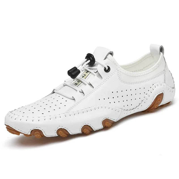 Kaegreel Hombre Hecho a mano Transpirable Casual SOFT-SOFT-SOFT-SOFTS Zapatos de conducción zapatillas de deporte