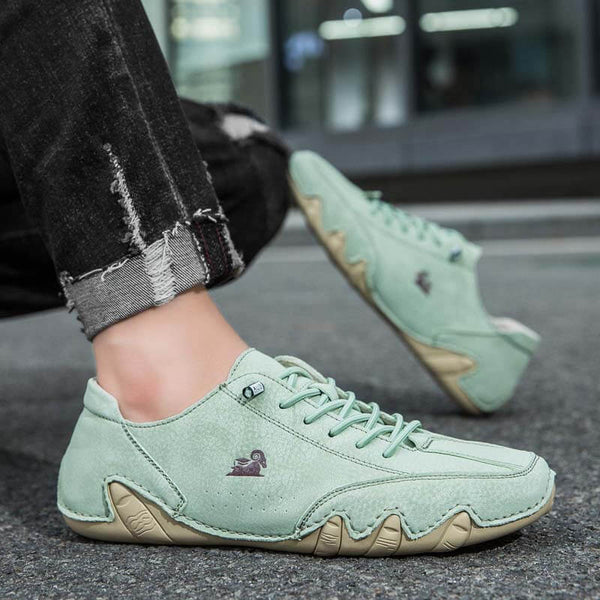 Zapatos de gamuza de velcro de velcro de mujer para mujeres zapatillas impermeables de cuero casual sin deslizamiento transpirable