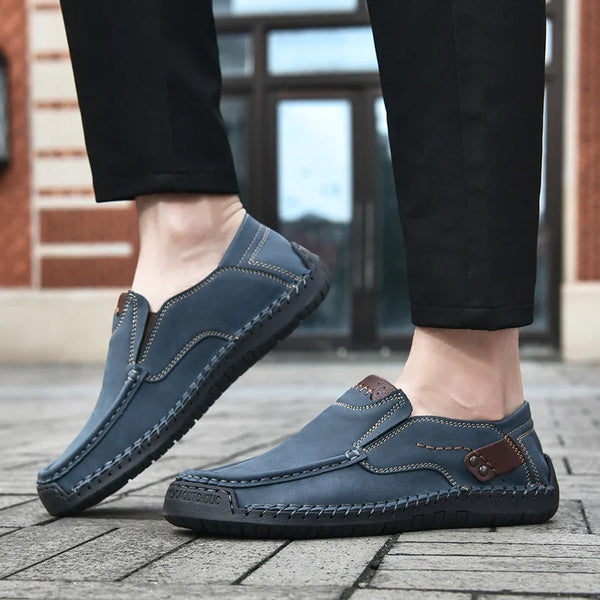 kaegreel handmade leather shoes 31569 blue