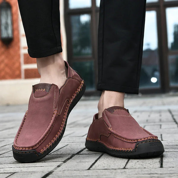 kaegreel handmade leather shoes 31569 red