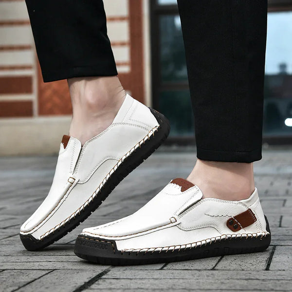 kaegreel handmade leather shoes 31569 white