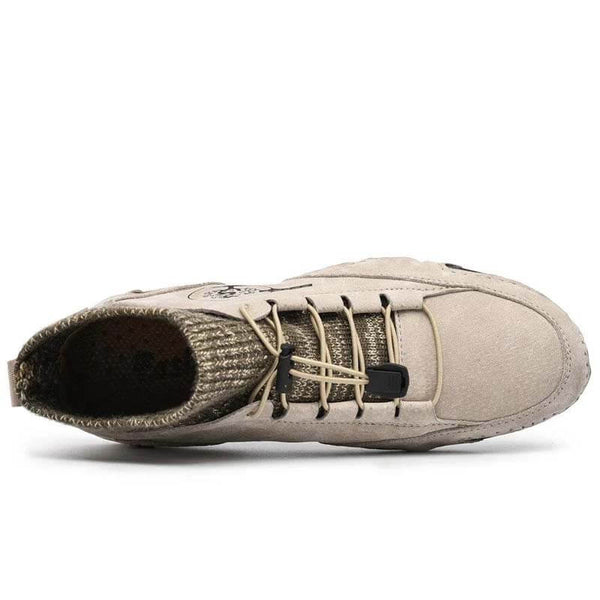 Botas de tobillo suaves de cuero hechas a mano de Kaegreel para hombre