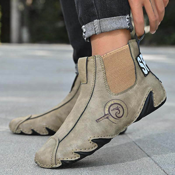 Casas de mano transpirable para hombres Sentón suave Slip On Trendy Casual Shoes