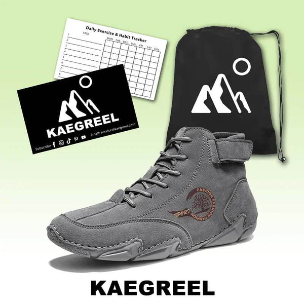 Botas para hombres de invierno de gamuza con botines de piel