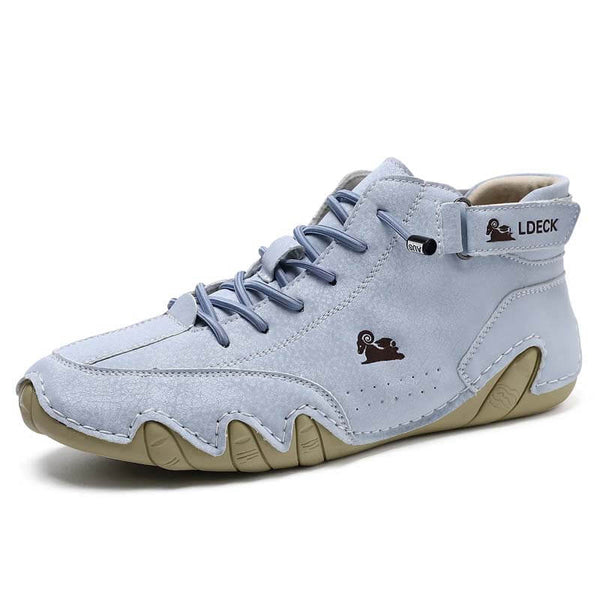 Hombres Mujeres Velcro Suede High Boots Beck Shoes (Unisex) (Copia)