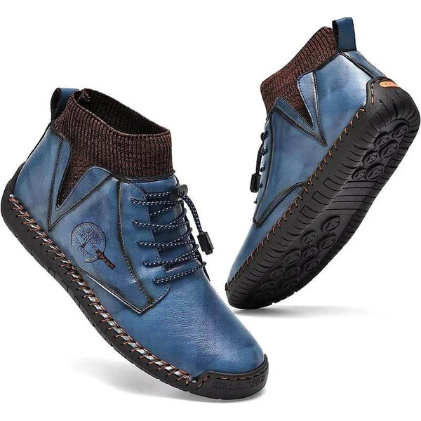 Mocasines de cuero para hombre Moda de control de la moda del conductor del mocas