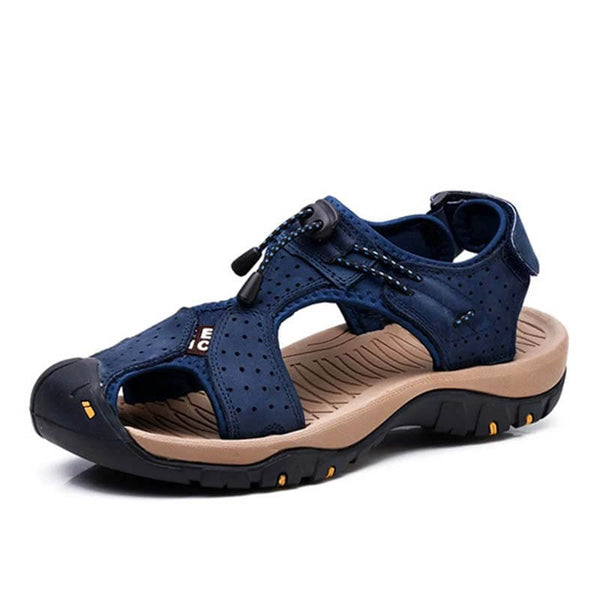 Sandalias de cuero de cuero Zapatos de senderismo