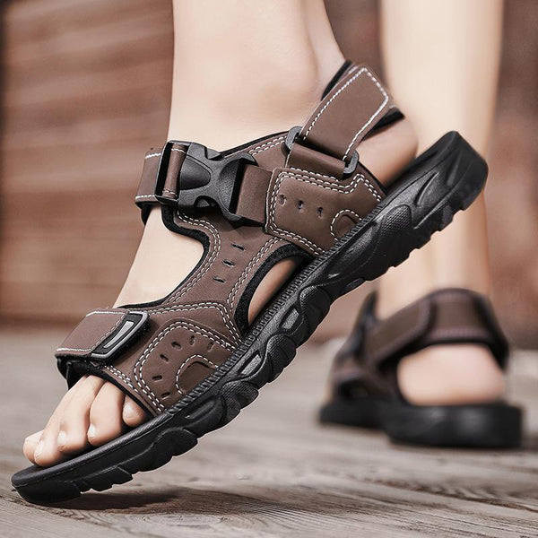 kaegreel handmade leather shoes sandals slippers 31564 brown