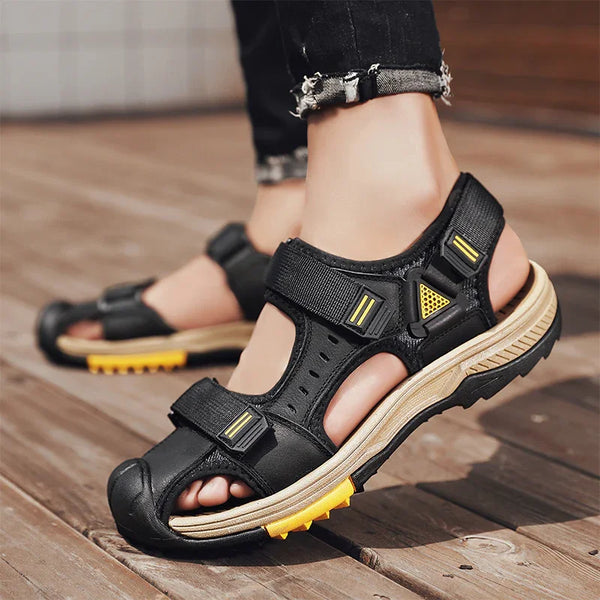 kaegreel handmade leather shoes sandals slippers 31566 black