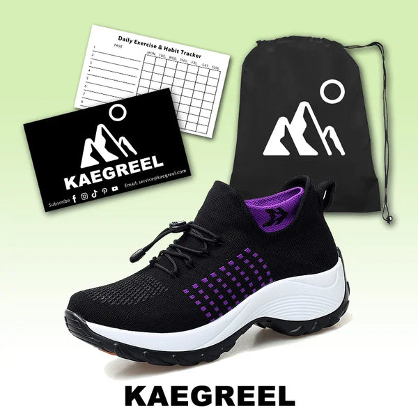 kaegreel knit shoes 31539 dark purple