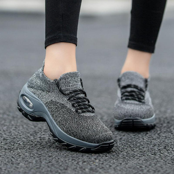 kaegreel knit shoes 31540 grey