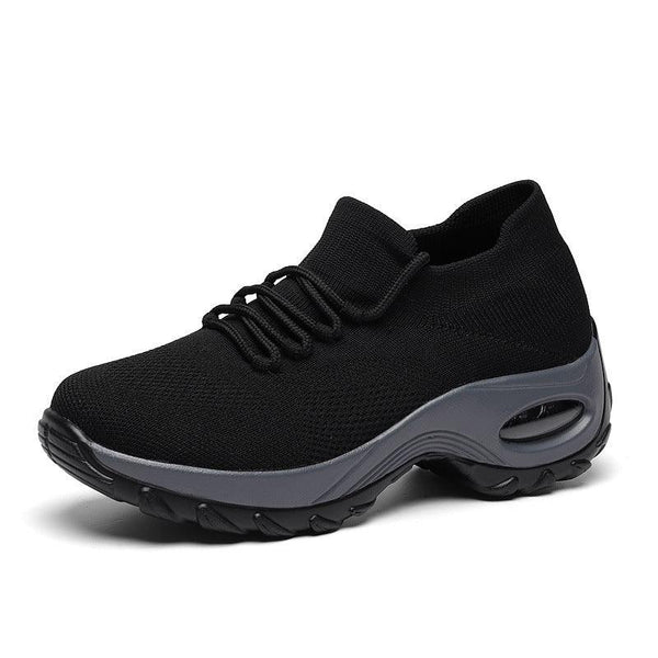 kaegreel knit shoes 31540 grey black