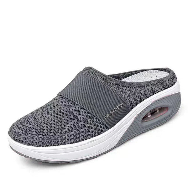 kaegreel knit shoes 31554 dark gray