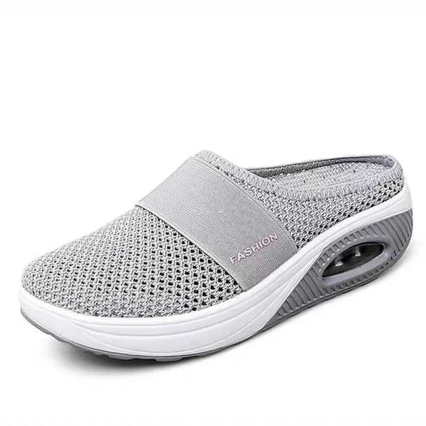 kaegreel knit shoes 31554 light gray