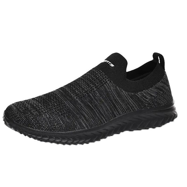 kaegreel knit shoes 31556 black and gray