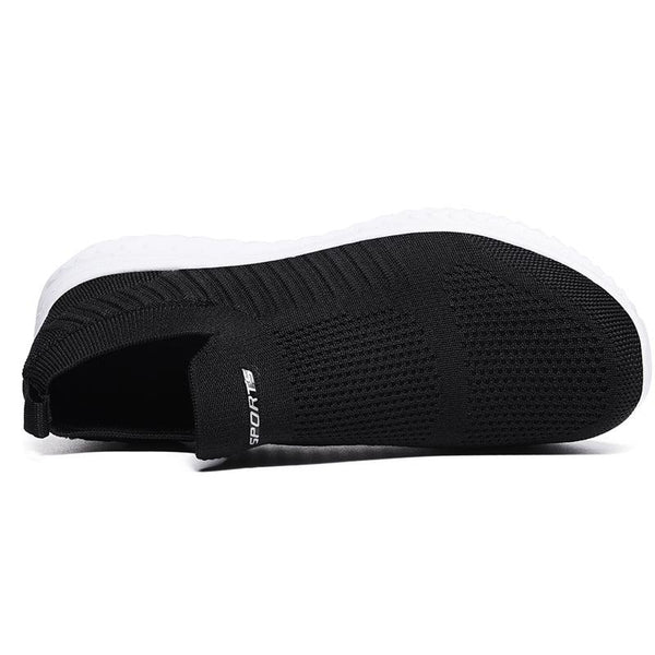 kaegreel knit shoes 31556 black and white