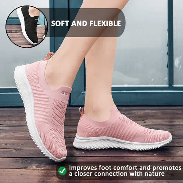 kaegreel knit shoes 31556 pink