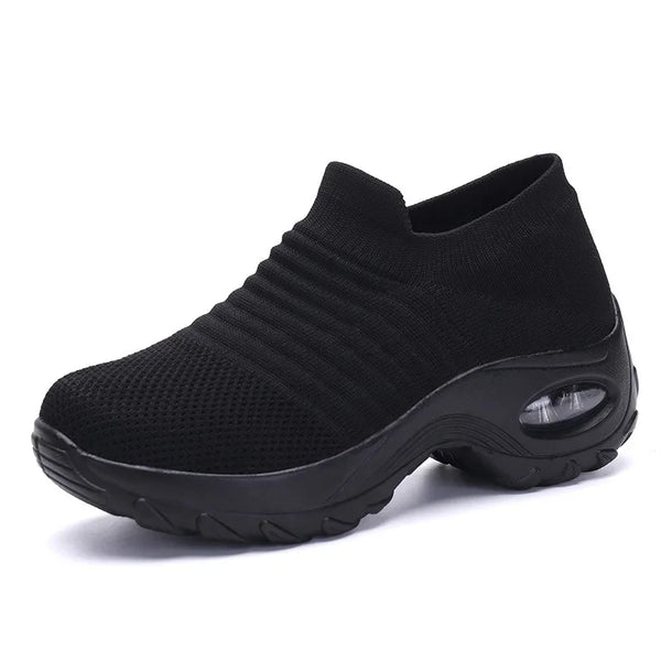 kaegreel knit shoes 31557 pure black