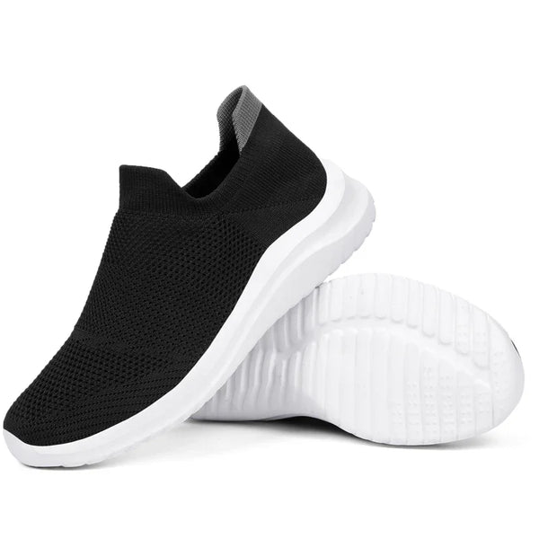 kaegreel knit shoes 31572 black and white