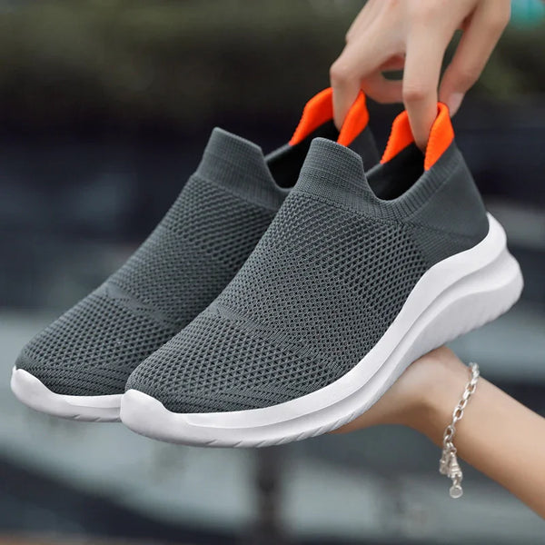 kaegreel knit shoes 31572 gray